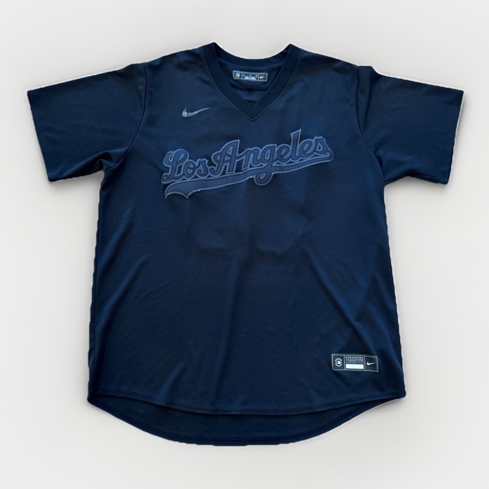 Nike Los Angeles Dodgers Baseball Jersey Men's XL Pitch Black Mookie Betts MLB